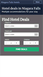 Mobile Screenshot of e-niagarafallshotels.com